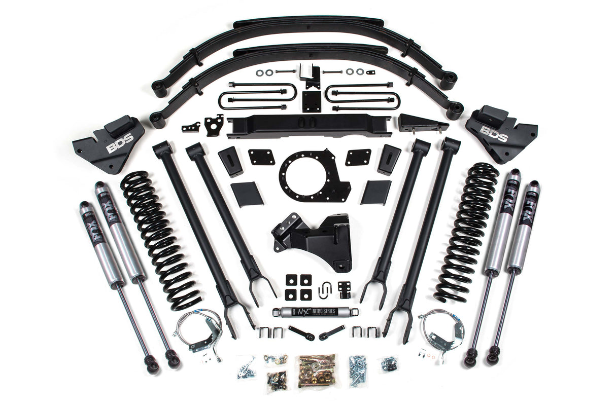 9-Inch Lift Kit w/ 4-Link for 2020-2022 Ford F-250/F-350 Super Duty 4WD Diesel - NX2 Nitro Series