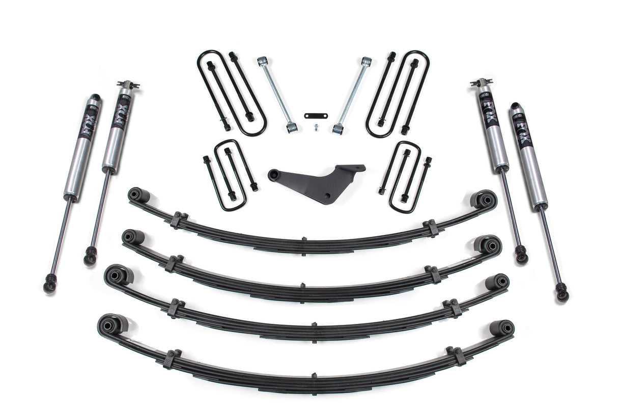 4-Inch Lift Kit for 2000-2005 Ford Excursion 4WD - Leaf Springs