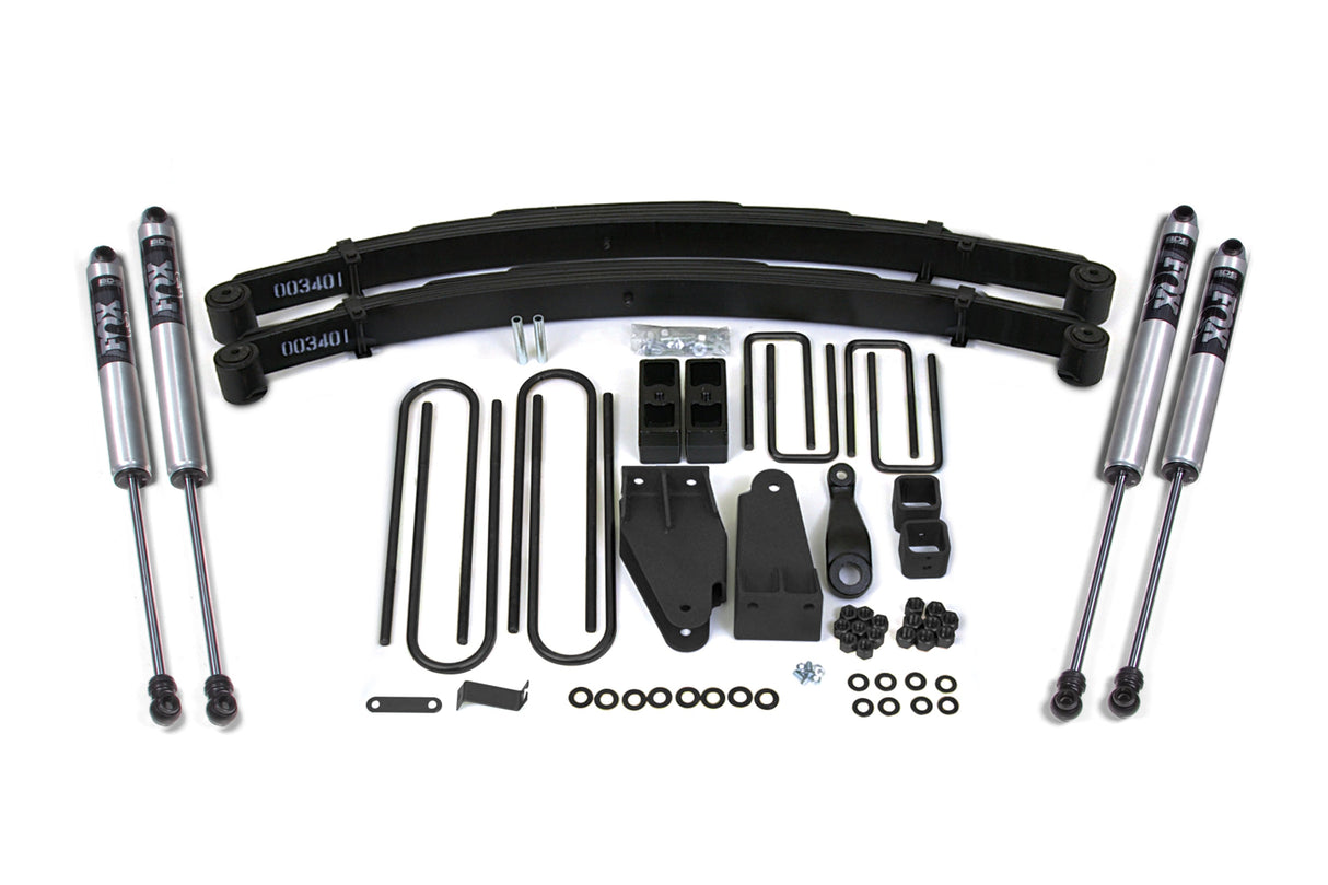 4-Inch Lift Kit for 1987-1996 Ford F-250 TTB 4WD - FOX 2.0 Performance Series