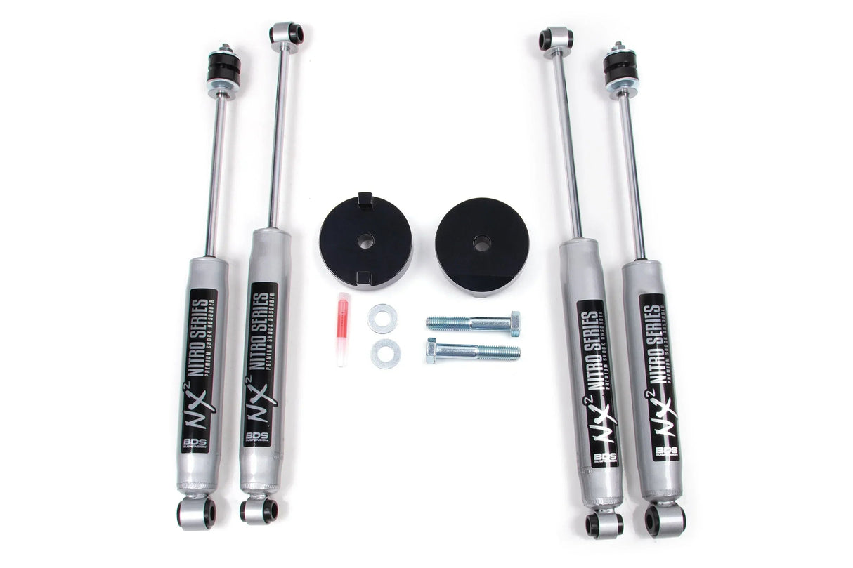 1-Inch Leveling Kit - Coil Spacer for 2005-2016 Ford F-250/F-350 Super Duty 4WD - NX2 Nitro Series