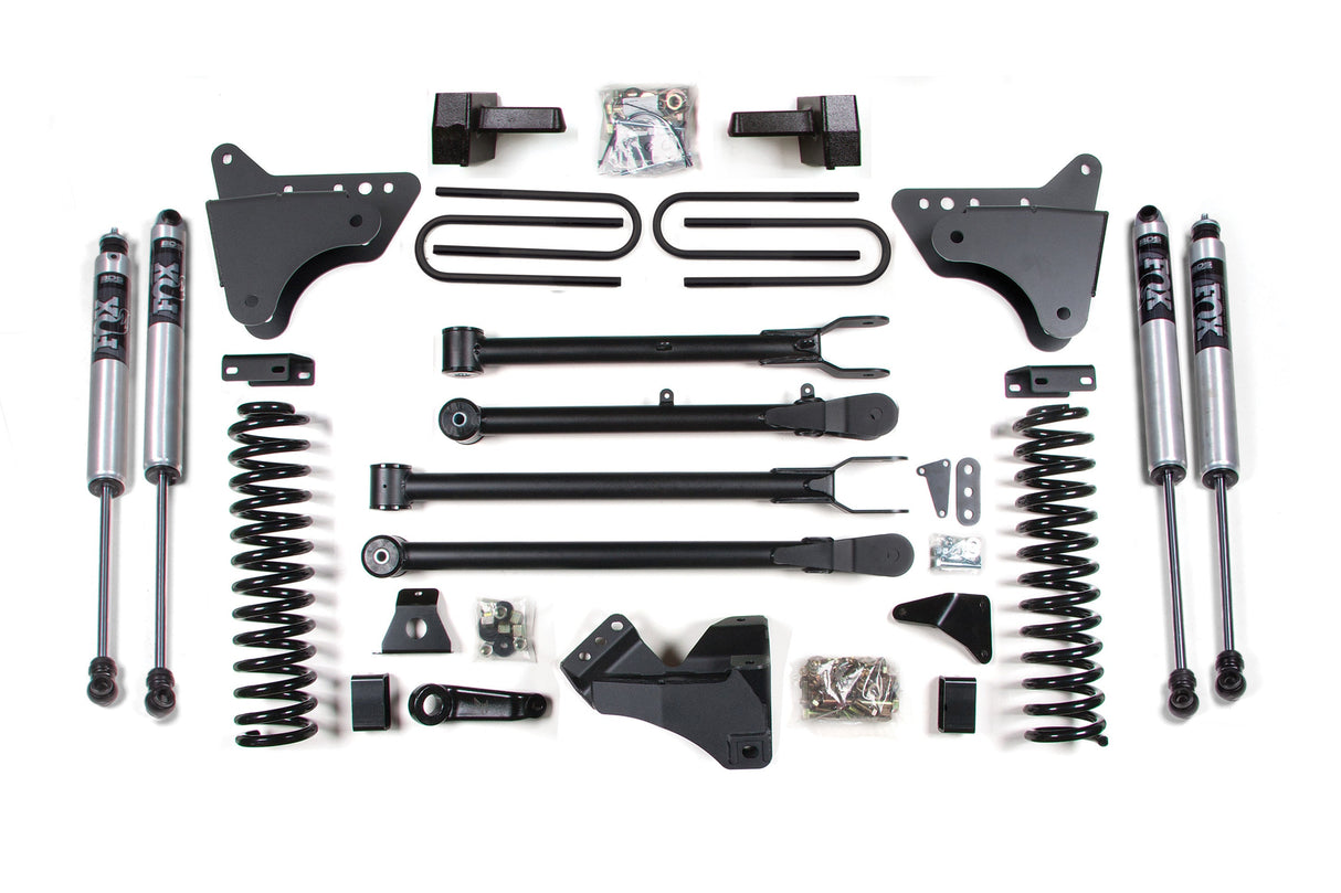 4-Inch Lift Kit w/ 4-Link for 2005-2007 Ford F-250/F-350 Super Duty 4WD Diesel