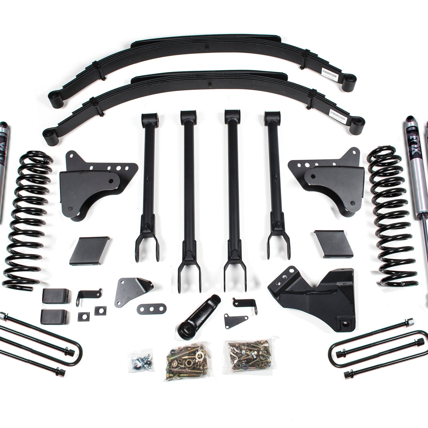 6-Inch Lift Kit w/ 4-Link for 2008-2010 Ford F-250/F-350 Super Duty 4WD Diesel