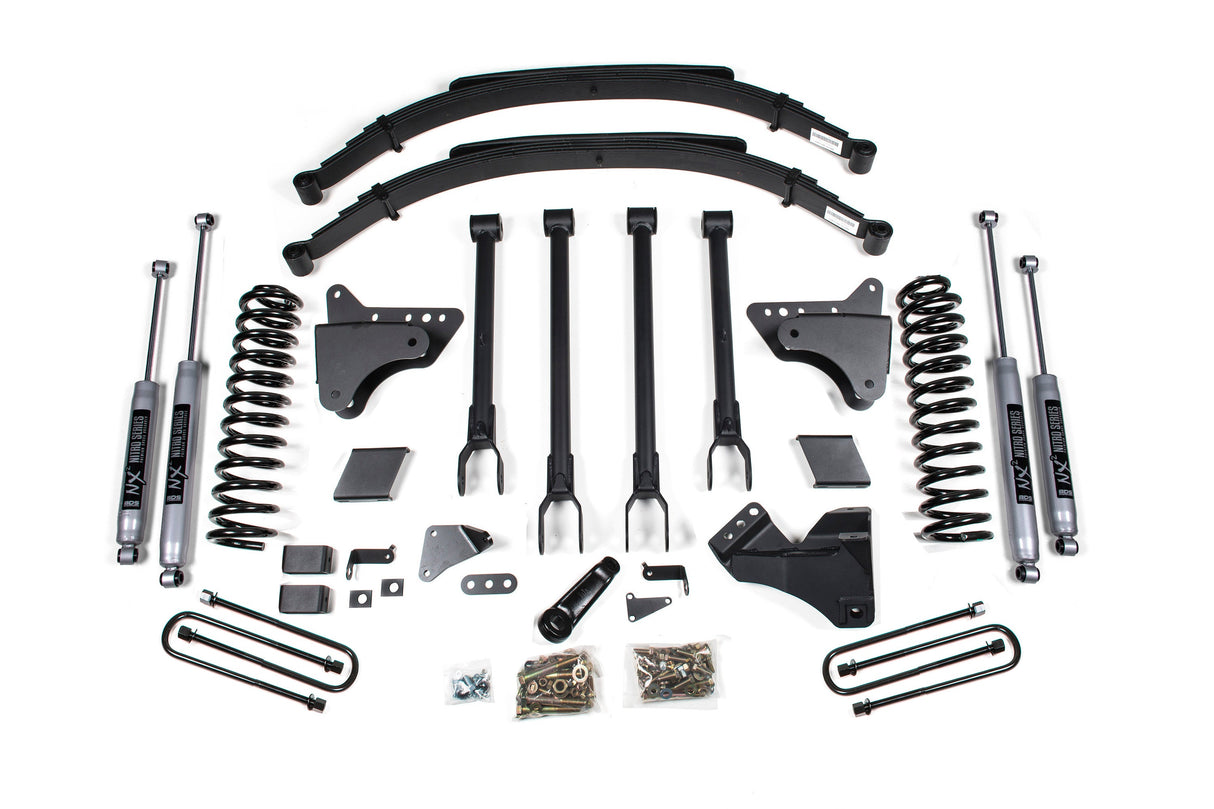 6-Inch Lift Kit w/ 4-Link for 2008-2010 Ford F-250/F-350 Super Duty 4WD Diesel