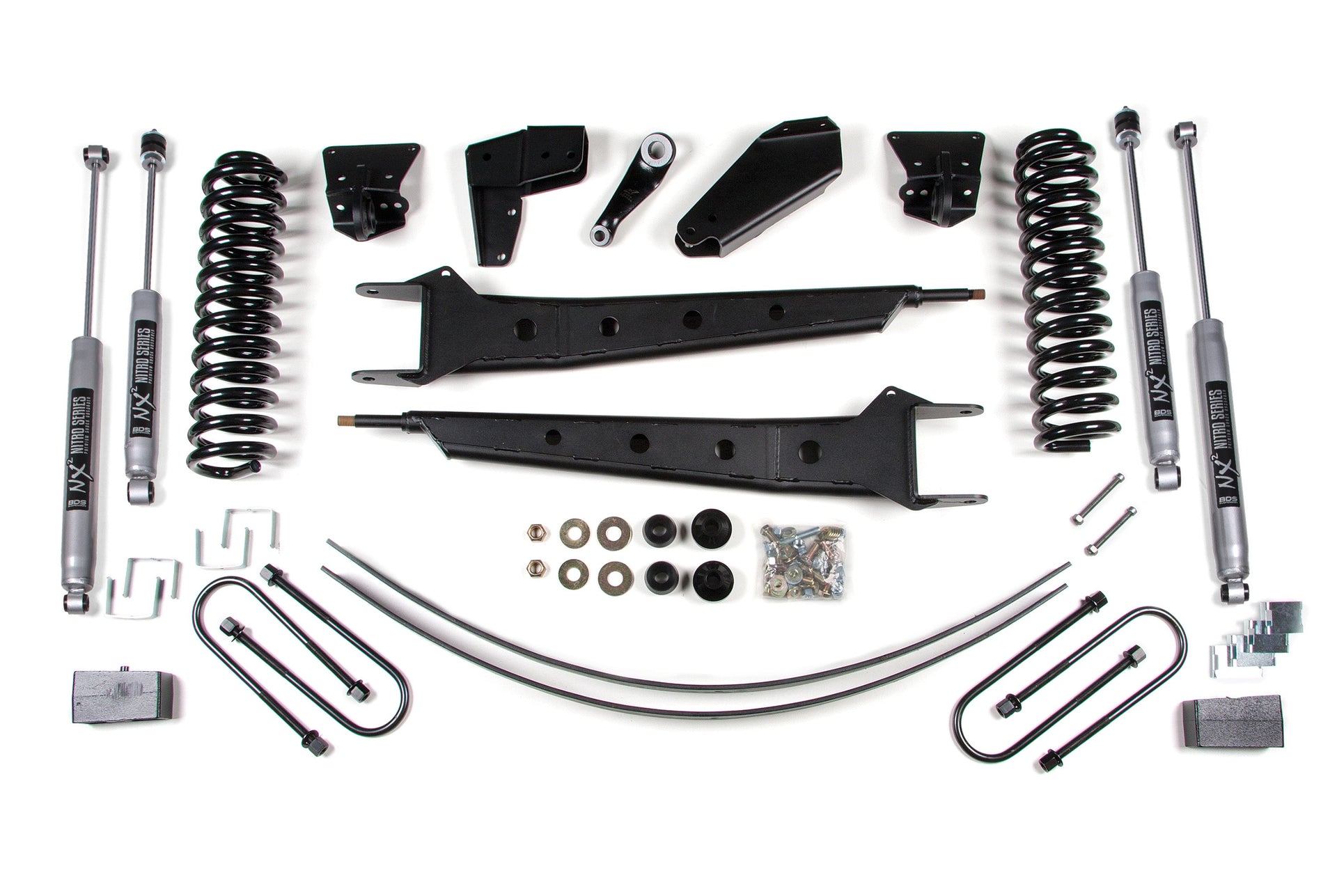 4-Inch Lift Kit w/ Radius Arm for 1980-1996 Ford F-150/Bronco 4WD