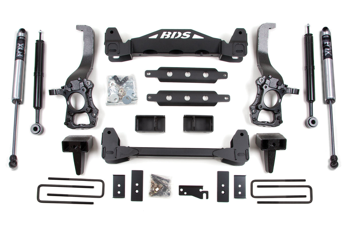 6-Inch Lift Kit for 2009-2013 Ford F-150 2WD - FOX 2.0 Performance Series