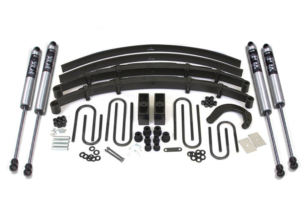 6-Inch Lift Kit for 1988-1991 Chevy/GMC 3/4 Ton Surburban 4WD - 4 Inch Block Kit with Add-A-Leaf