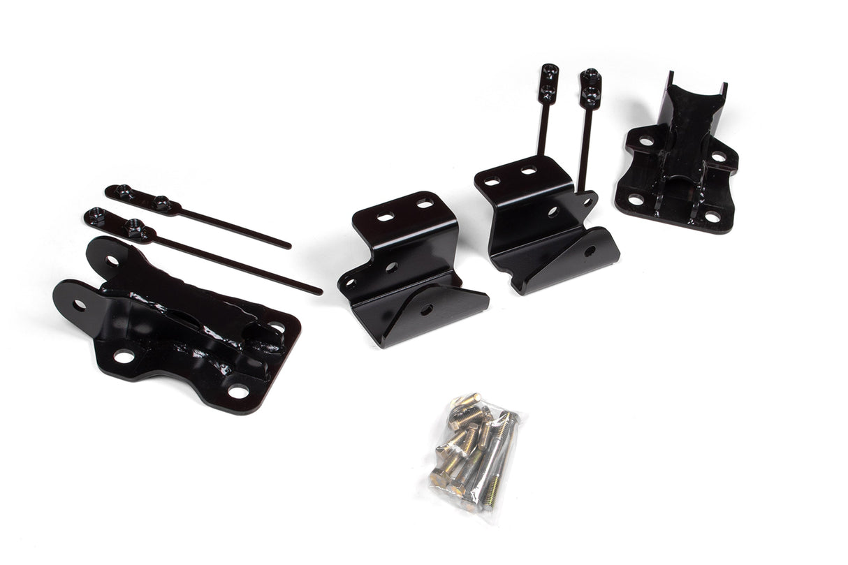 BDS Recoil Traction Bar Mounting Kit - SRW for 2020-2026 Chevy Silverado + GMC Sierra 2500HD/3500HD