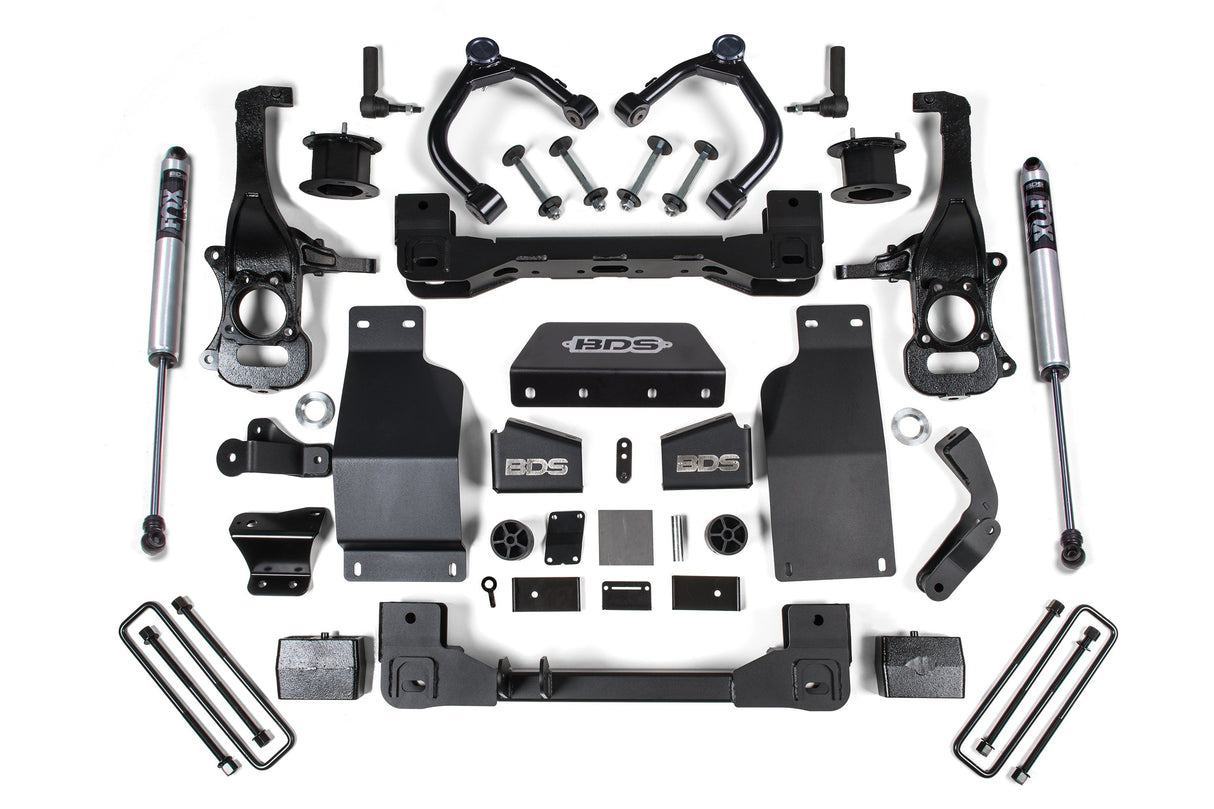 4-Inch Lift Kit for 2020-2024 Chevy Trail Boss + GMC AT4 1500 4WD Diesel - NX2 Nitro Series