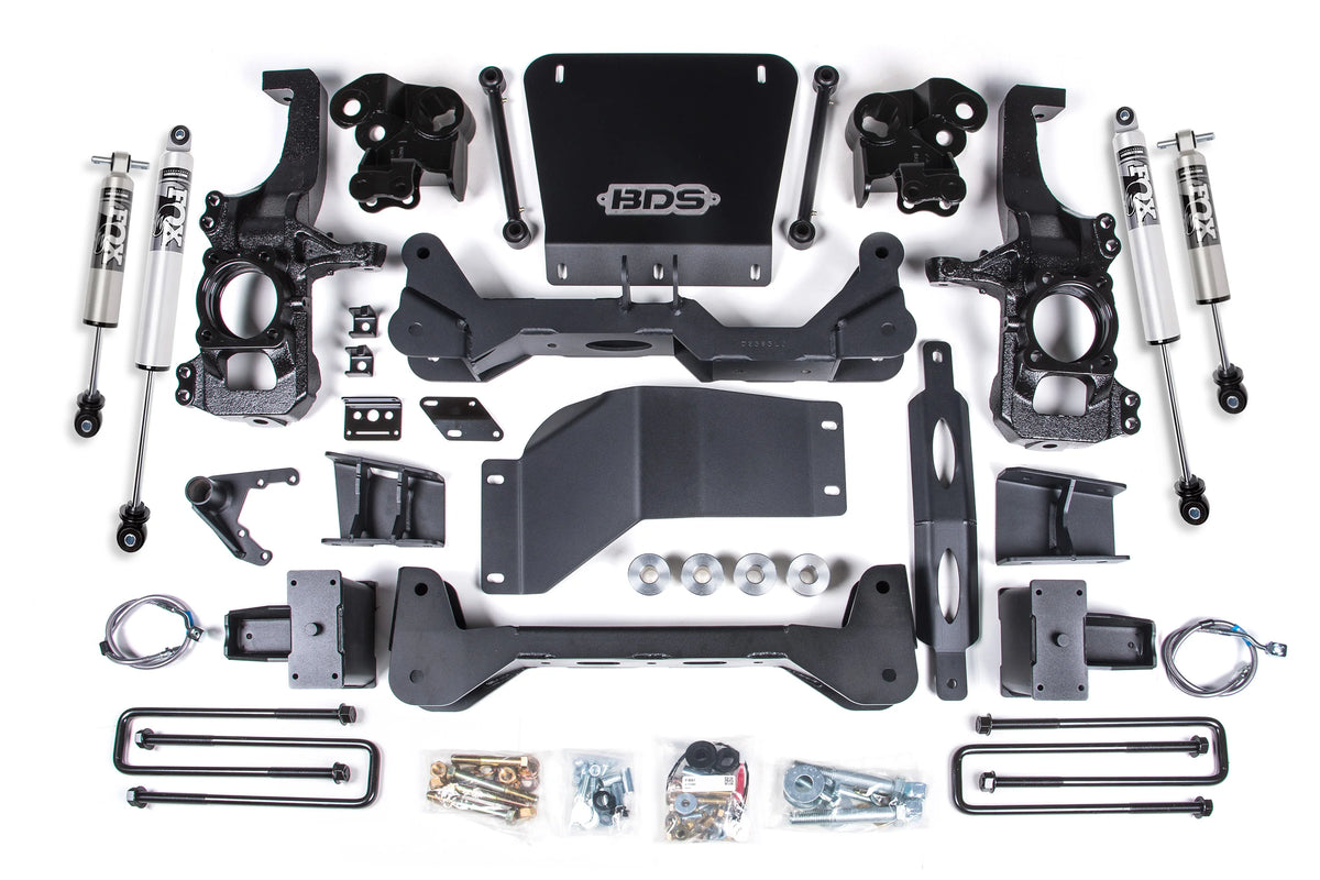 5 Inch Lift Kit | FOX 2.5 HTO Performance Series | Chevy Silverado or GMC Sierra 2500HD/3500HD (20-26) 4WD