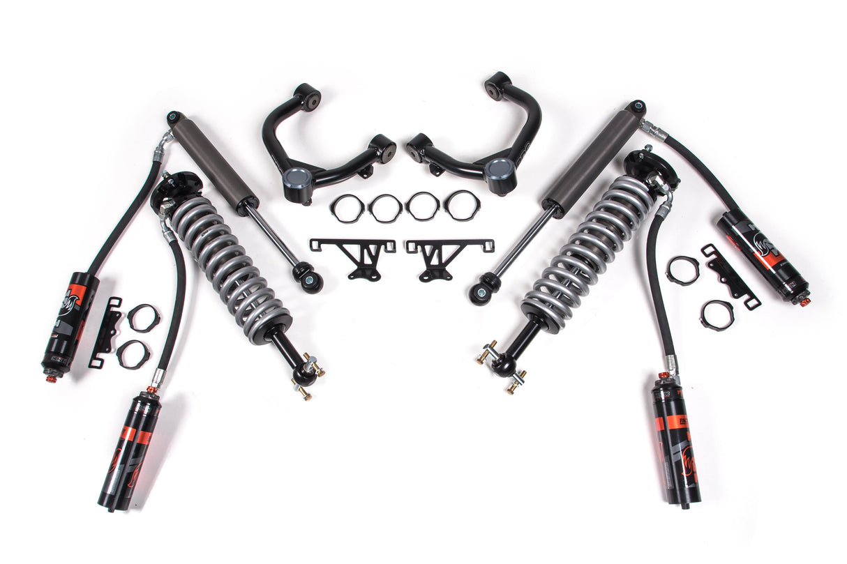 BDS 2-Inch Lift Kit FOX 2.5 Coil-Over for 2019-2024 Chevy Silverado + GMC Sierra 1500 4WD