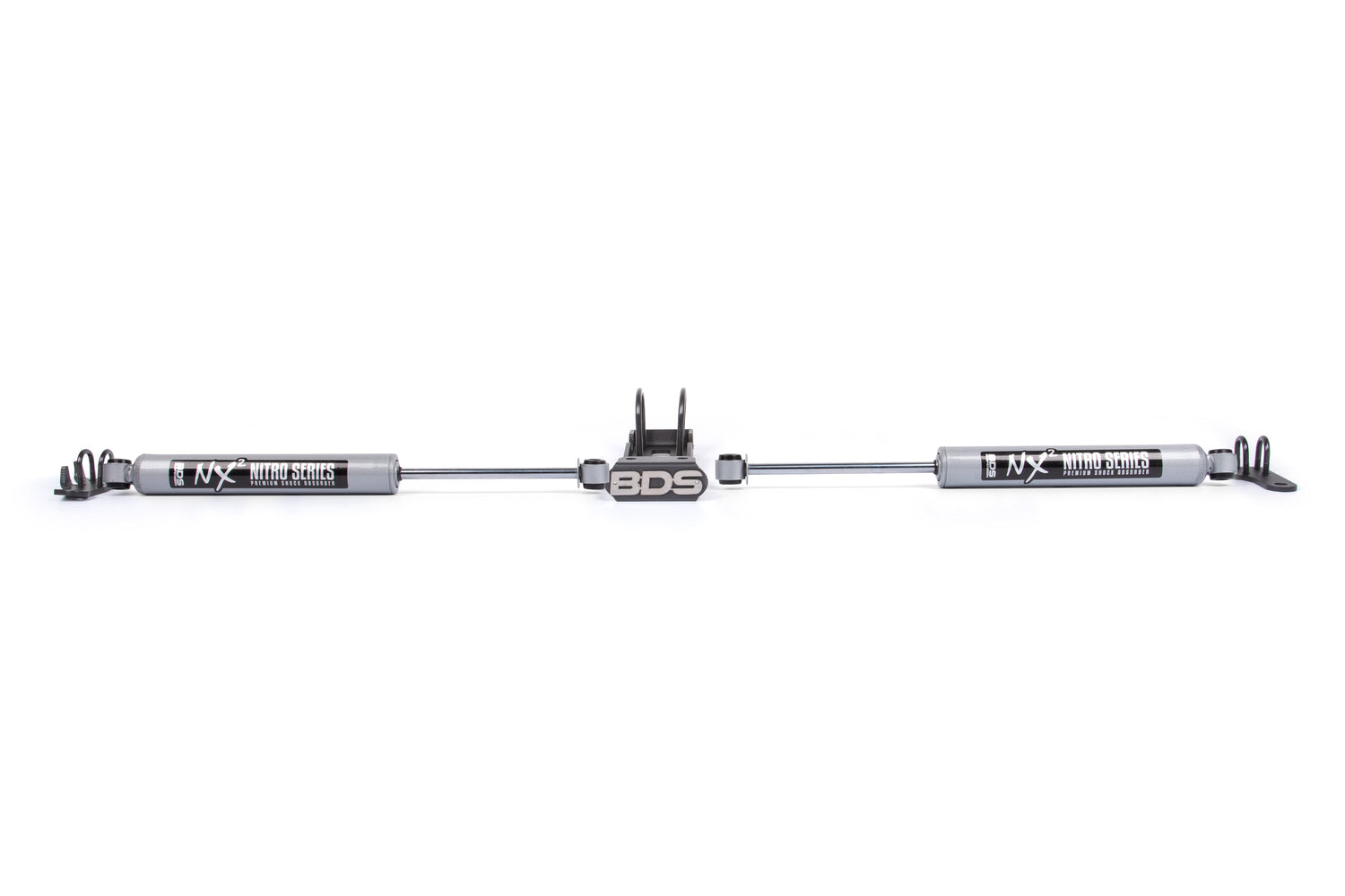 Dual Steering Stabilizer Kit w/ NX2 Shocks for 1997-2006 Jeep Wrangler TJ + 1984-2001 Jeep Cherokee XJ + 1993-1998 Jeep Grand Cherokee ZJ