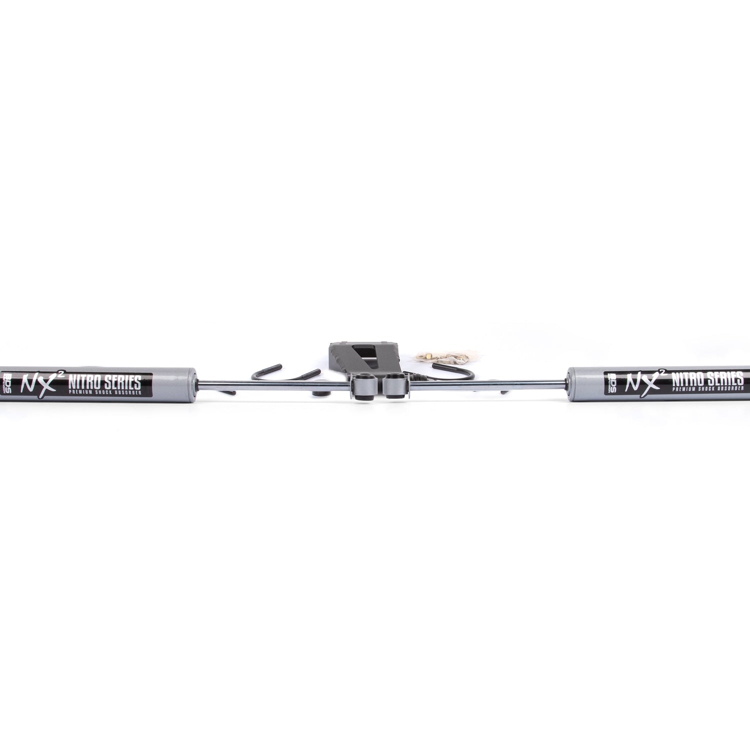 Dual Steering Stabilizer Kit w/ NX2 Shocks for 1999-2004 Jeep Grand Cherokee WJ