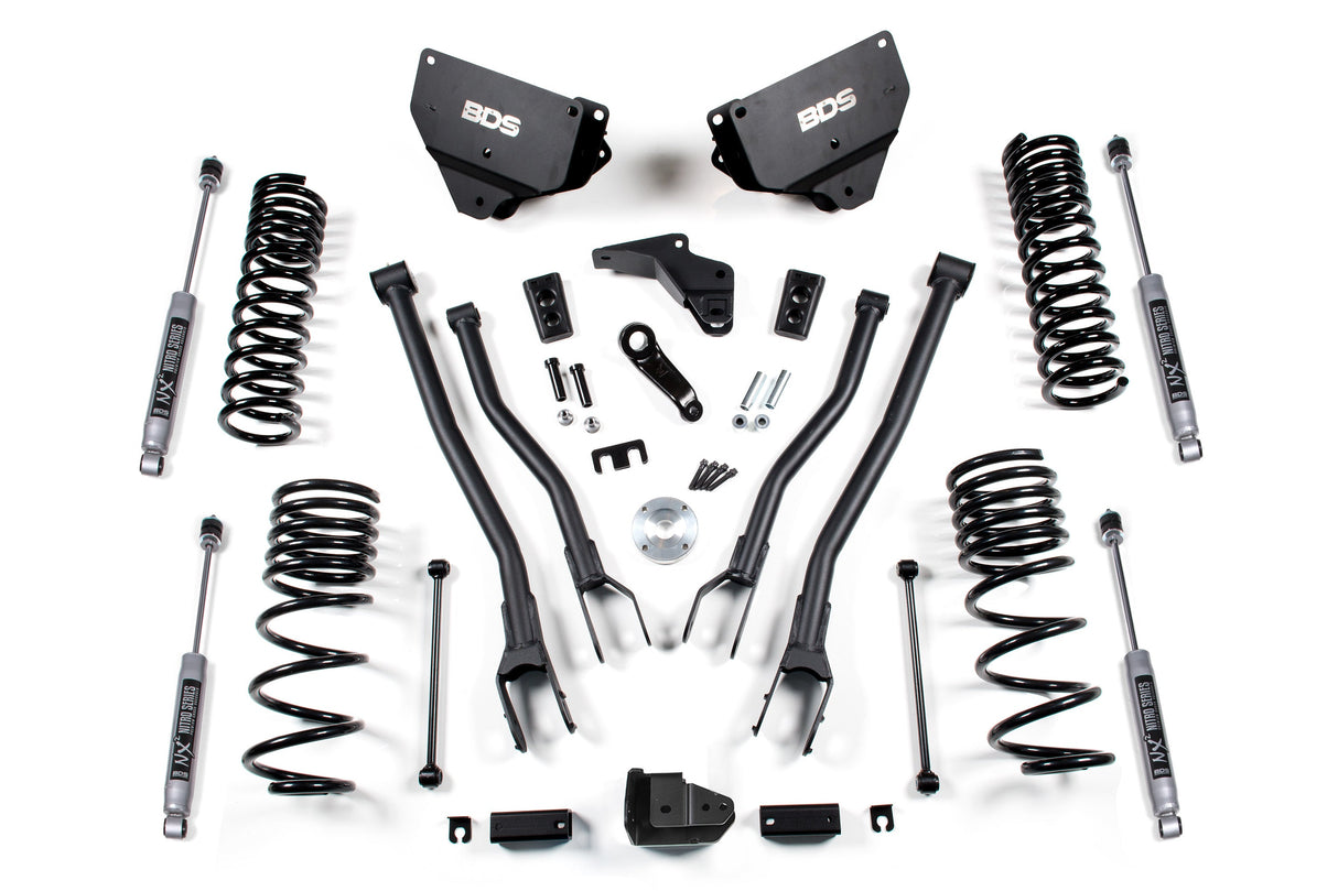 4-Inch Lift Kit w/ 4-Link for 2014-2018 Dodge Ram 2500 4WD Diesel