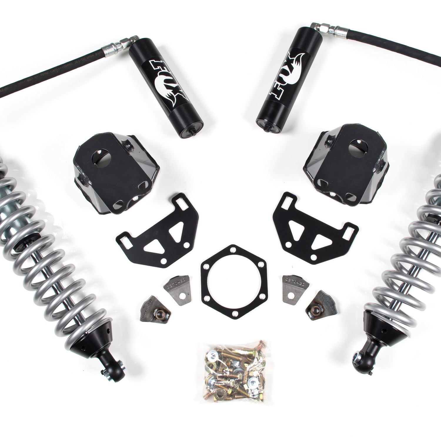 FOX 2.5 Coil-Over Conversion Upgrade - 3 Inch Lift | Factory Series | Dodge Ram 2500 (03-13) & 3500 (03-12) 4WD | Diesel