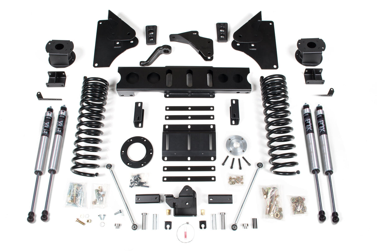 5.5-Inch Lift Kit w/ 4-Link for 2014-2018 Dodge Ram 2500 w/ Rear Air Ride 4WD Gas - NX2 Nitro Series