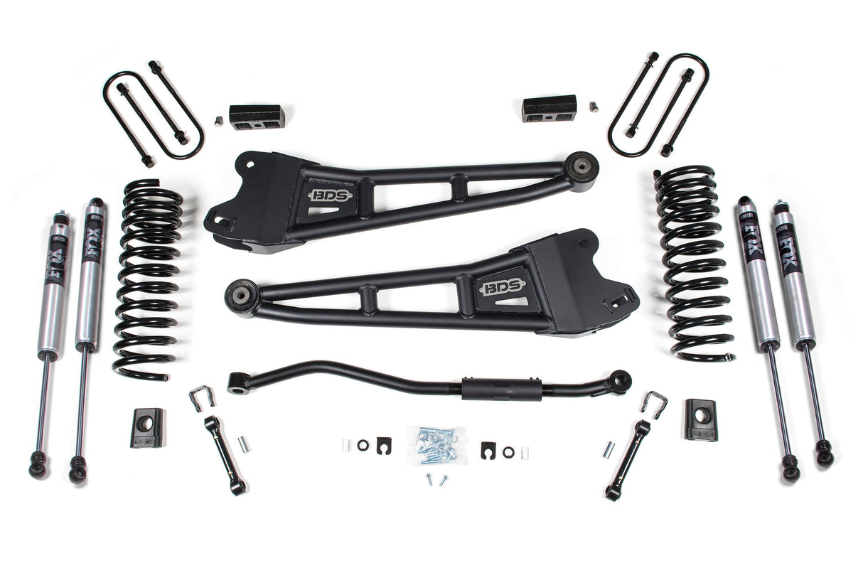 3-Inch Lift Kit w/ Radius Arm for 2019-2024 Dodge Ram 3500 4WD Diesel - With Factory Rear Overload Leaf