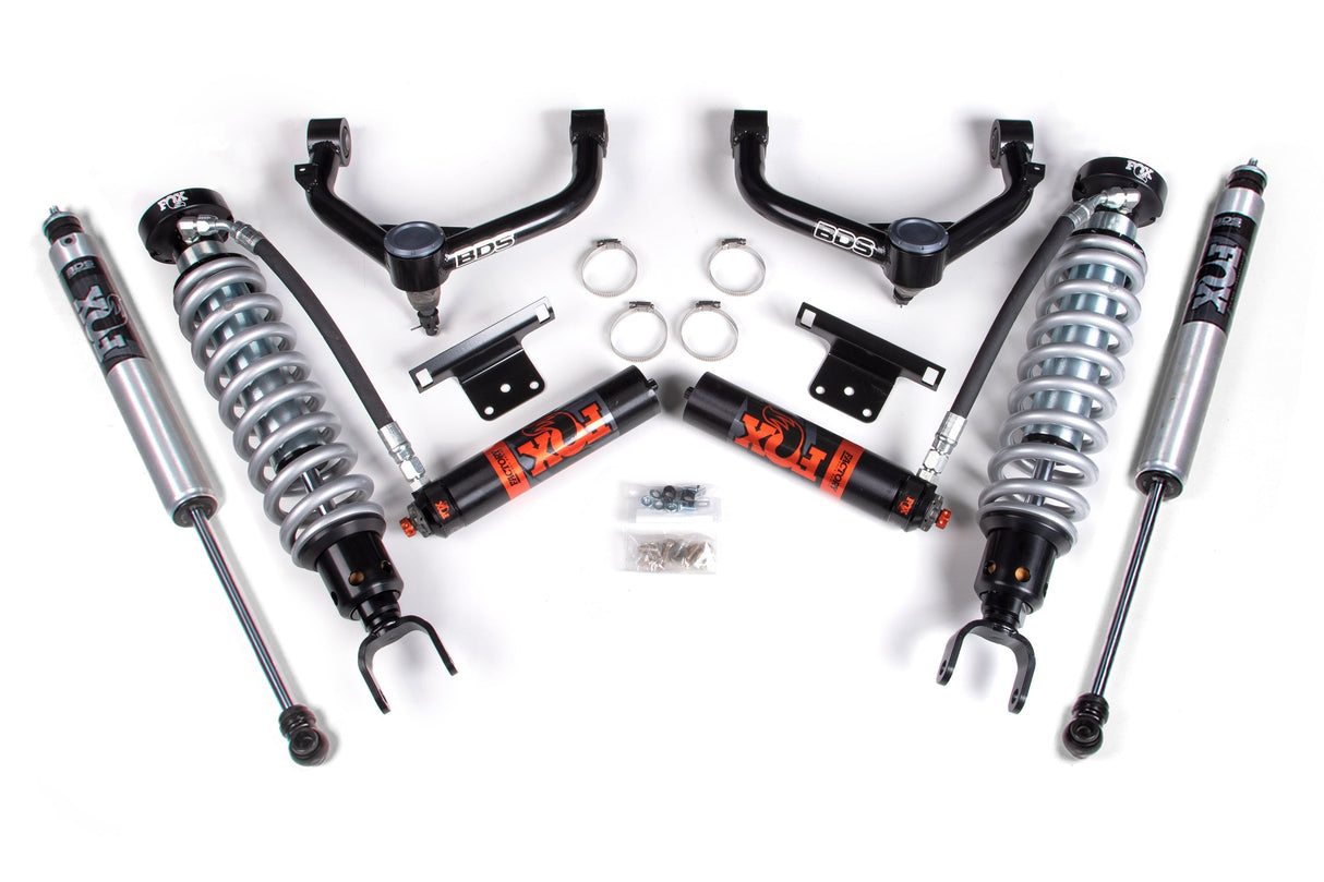 2-Inch Lift Kit - FOX 2.5 Coil-Over for 2013-2018 Dodge Ram 1500 4WD - FOX 2.0 Performance Series