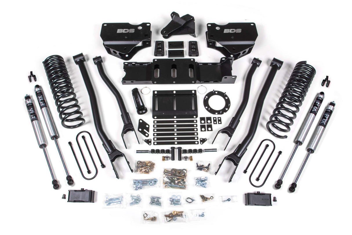 4-Inch Lift Kit w/ 4-Link for 2019-2023 Dodge Ram 3500 4WD Gas