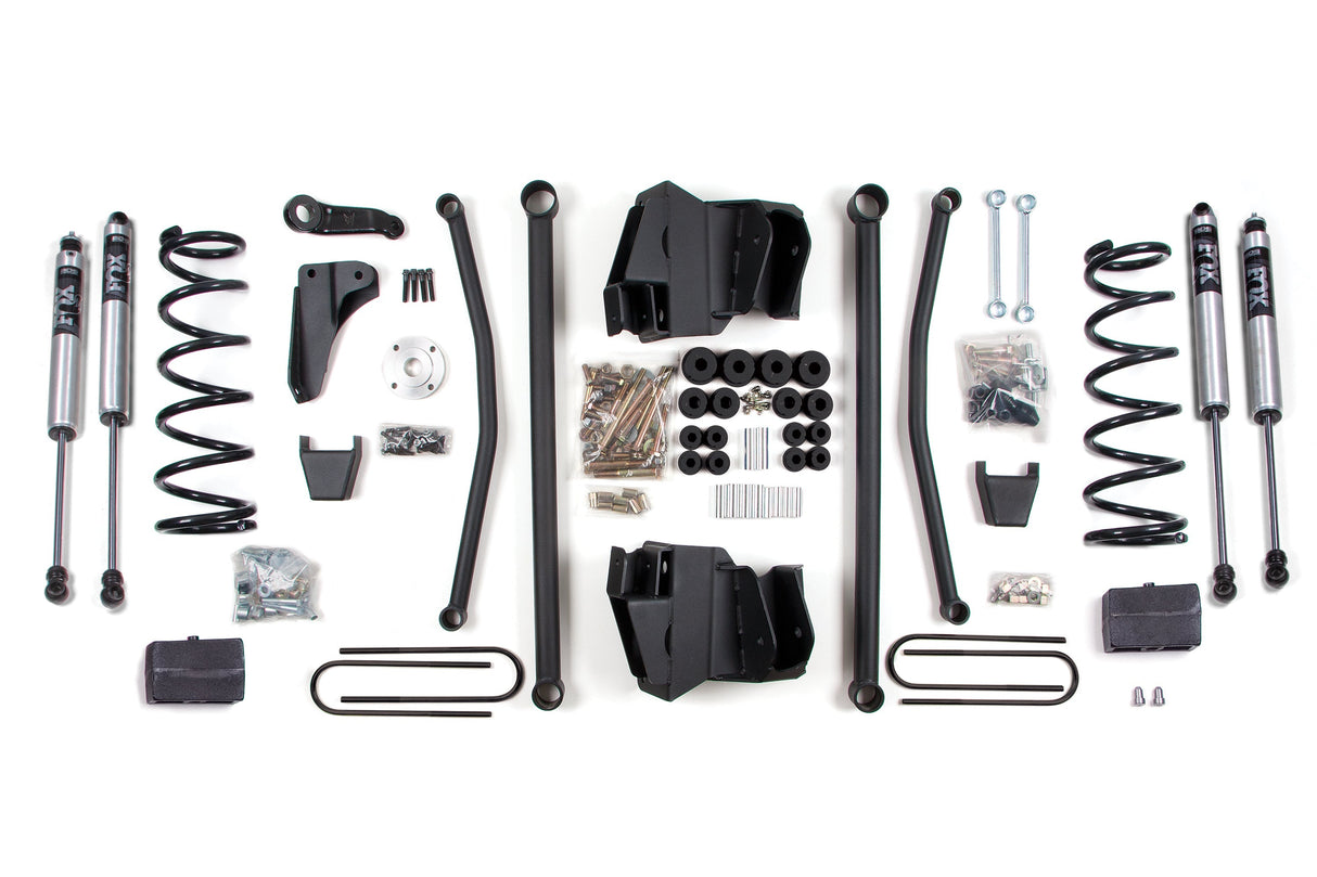 6-Inch Lift Kit - Long Arm for 2009-2013 Dodge Ram 2500 4WD Gas - Leaf Springs