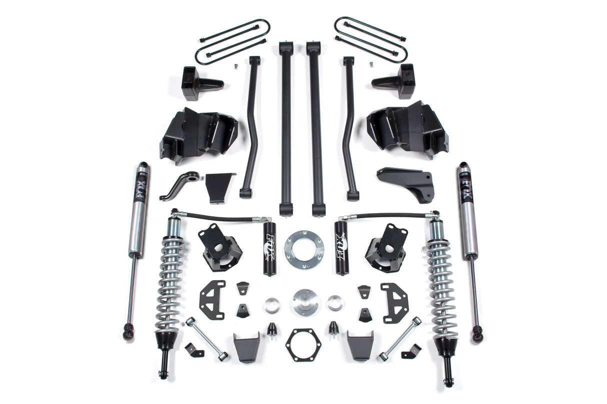 6-Inch Lift Kit - Long Arm & FOX 2.5 Coil-Over Conversion for 2003-2007 Dodge Ram 2500/3500 4WD Diesel