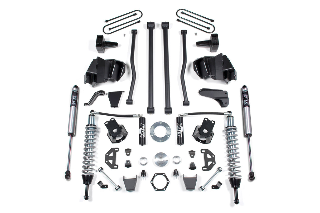 6-Inch Lift Kit - Long Arm & FOX 2.5 Coil-Over Conversion for 2008 Dodge Ram 2500/3500 4WD Diesel - Leaf Springs