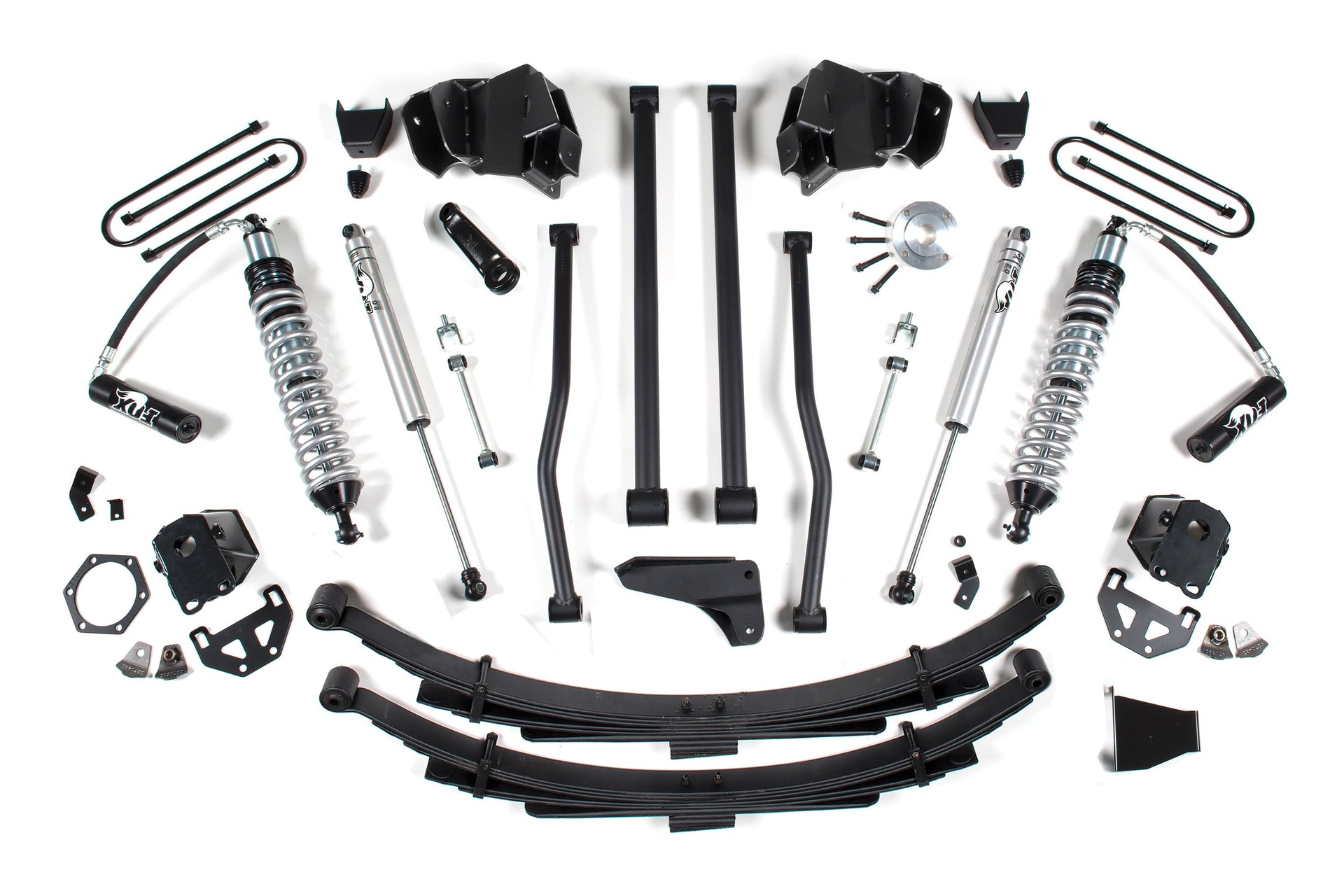 6-Inch Lift Kit - Long Arm & FOX 2.5 Coil-Over Conversion for 2003-2007 Dodge Ram 2500/3500 4WD Diesel