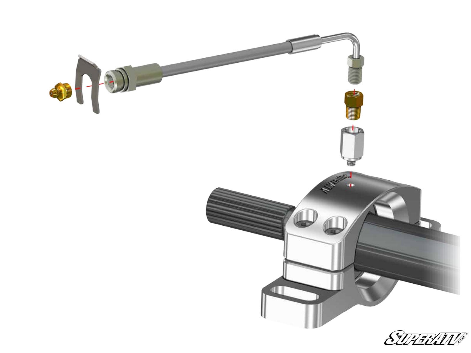 SsuperATV Polaris RZR XP Turbo Heavy-Duty Carrier Bearing
