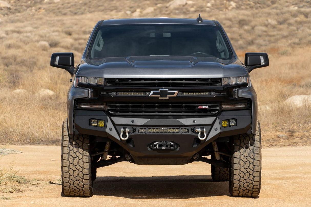 DV8 Offroad 19-21 Chevrolet Silverado 1500 SPEC Series Front Bumper
