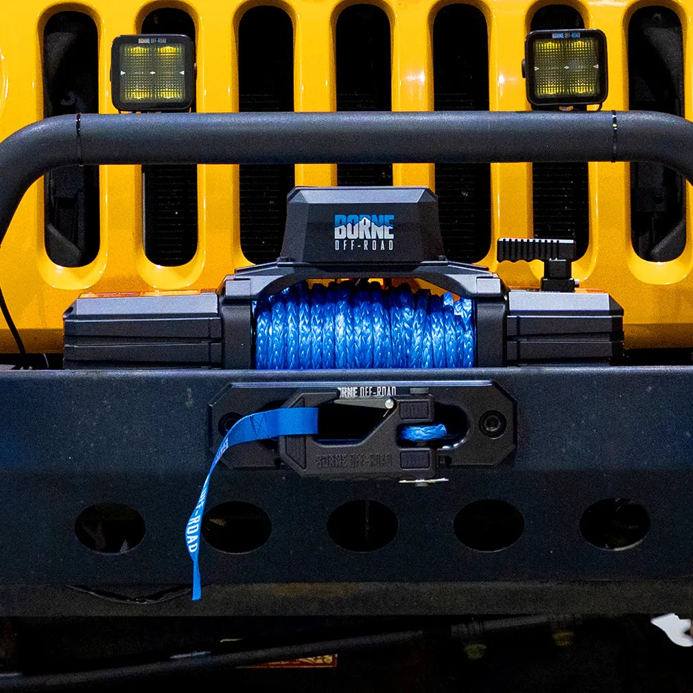 Borne Off-Road 10K Electric Winch with Synthetic Rope