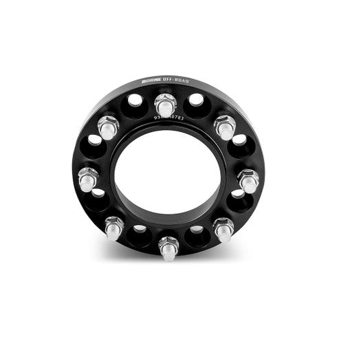 Mishimoto Borne Off-Road 8x180 Wheel Spacers, Fits Chevrolet Silverado 2500 and 3500 HD 2011+ (50mm Black)