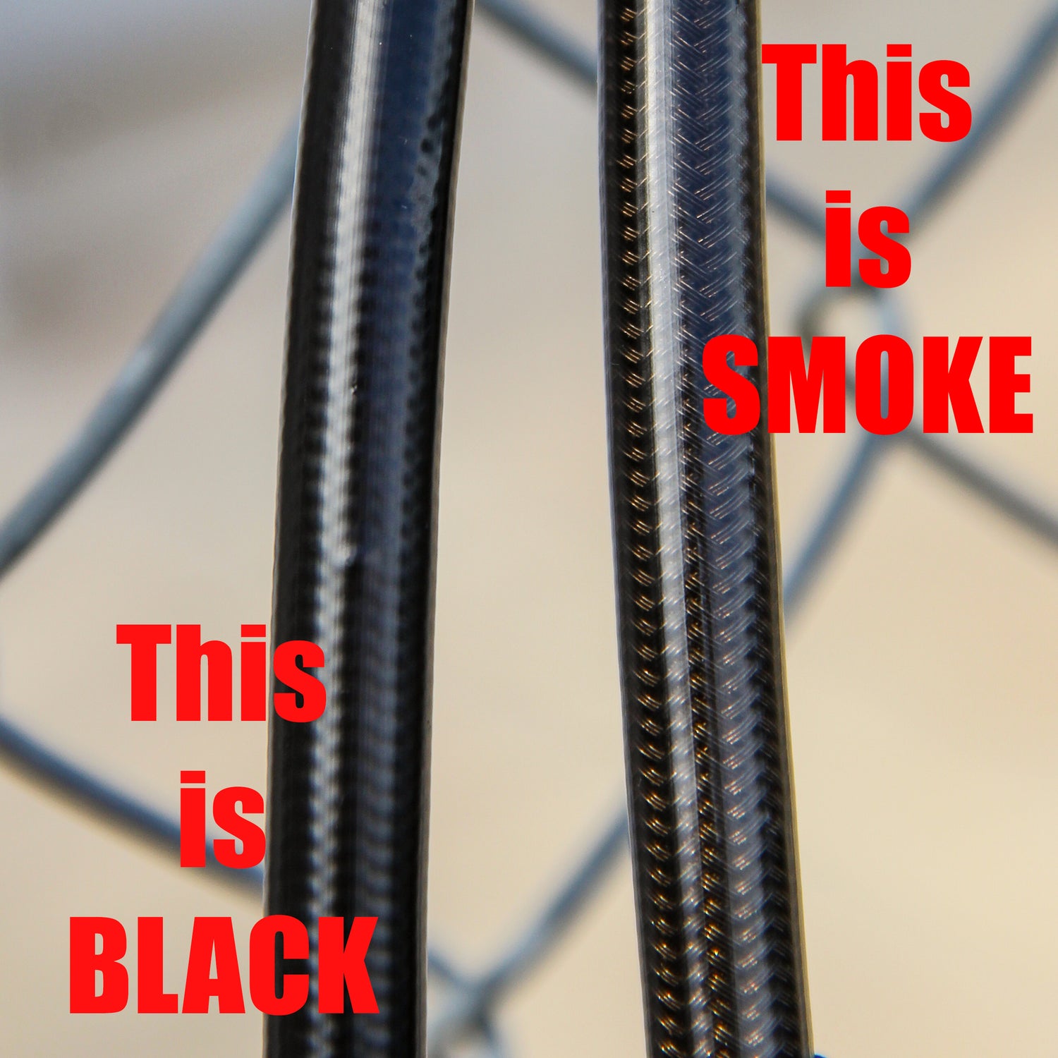 PMF Ford AXLE SWAP/CONVERSION S/S Braided Brake Lines 1999-2000 F-250/350 +10" Over Stock Red