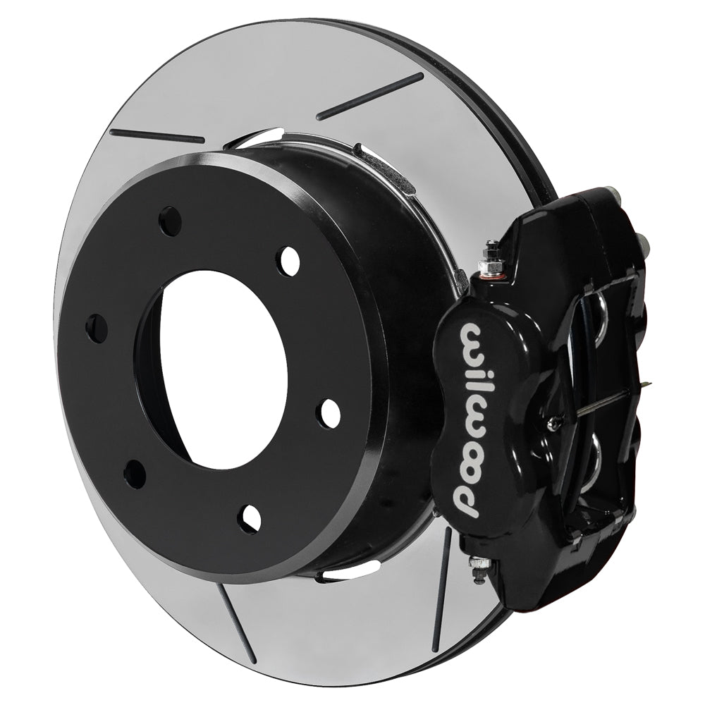 Wilwood 71-91 Chevy Blazer Forged Dynalite Rear Brake Kit w/ 12.19in Slotted Rotor - Black