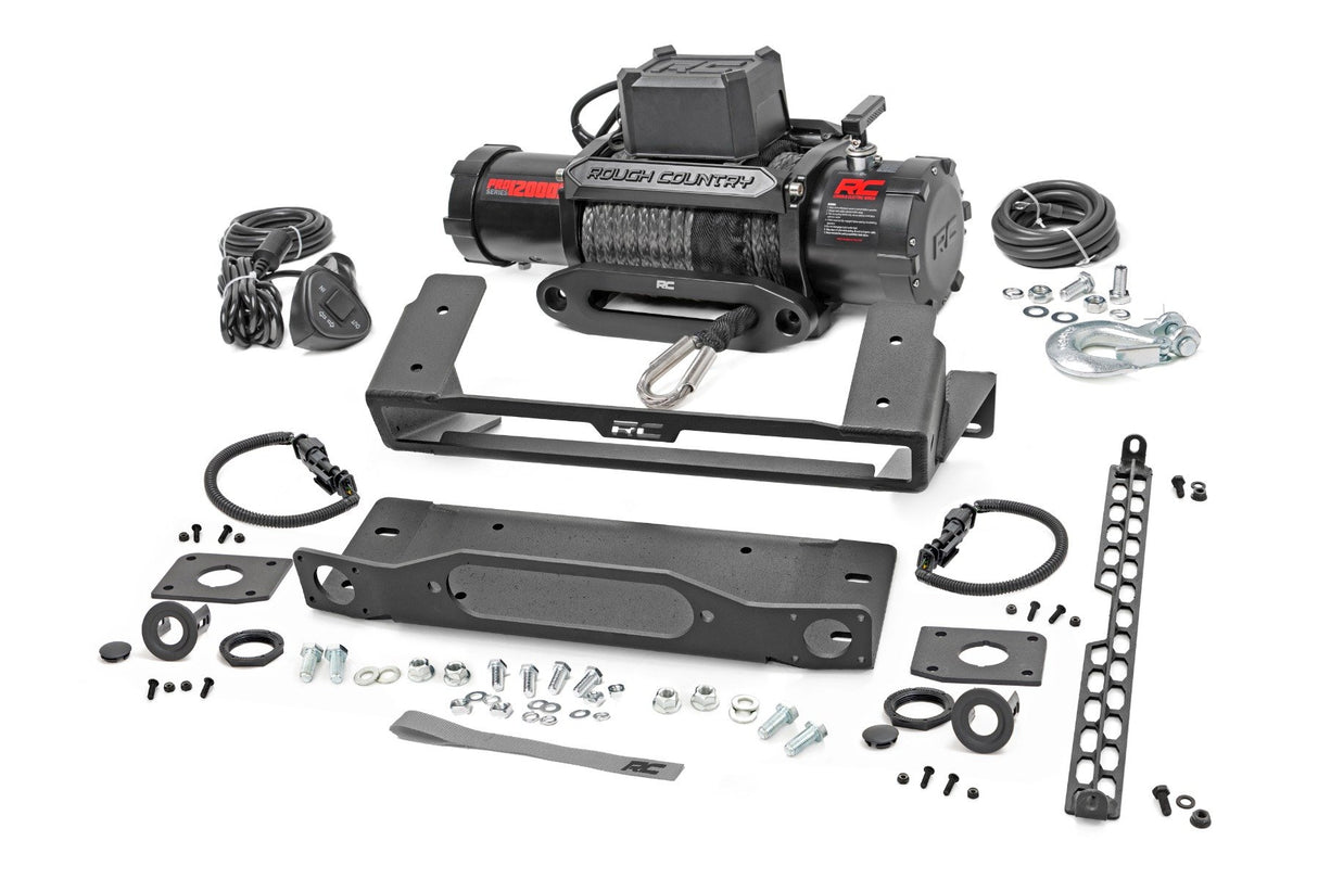 High Winch Mount | All Models | 12000S | Ford Bronco 4WD (2021-2025)