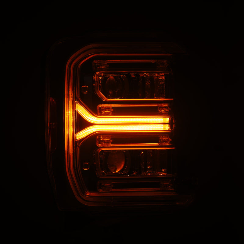 AlphaRex 2023 Ford F250-F450SD Luxx Series LED Proj Hdlights/ Chrome Activation Lt/ Seq Signal/DRL