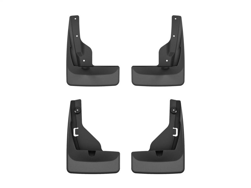 WeatherTech 2024 Toyota Grand Highlander (Incl. Hybrid) Front & Rear No Drill MudFlaps - Black