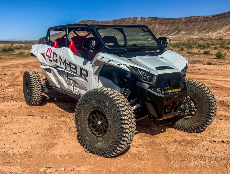 PRP Kawasaki KRX Rear Seat Adapter Mounts (Pair)