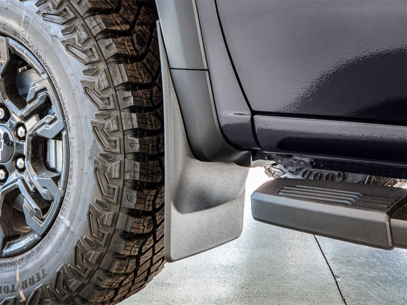 WeatherTech 2022 Chevrolet Silverado 1500 ZR2 No Drill MudFlaps - Black