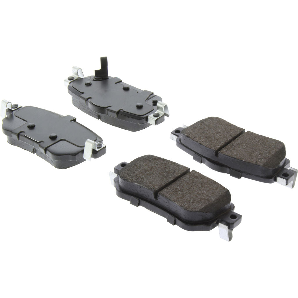 Posi-Quiet 18-22 Nissan Rogue Sport Rear Premium Ceramic Disc Brake Pads - w/ Shims