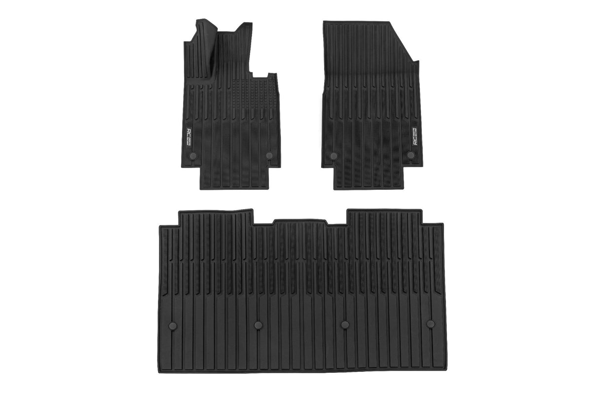 Flex-Fit Floor Mats | FR & RR | Tesla /Cybertruck 4WD (2024-2025)