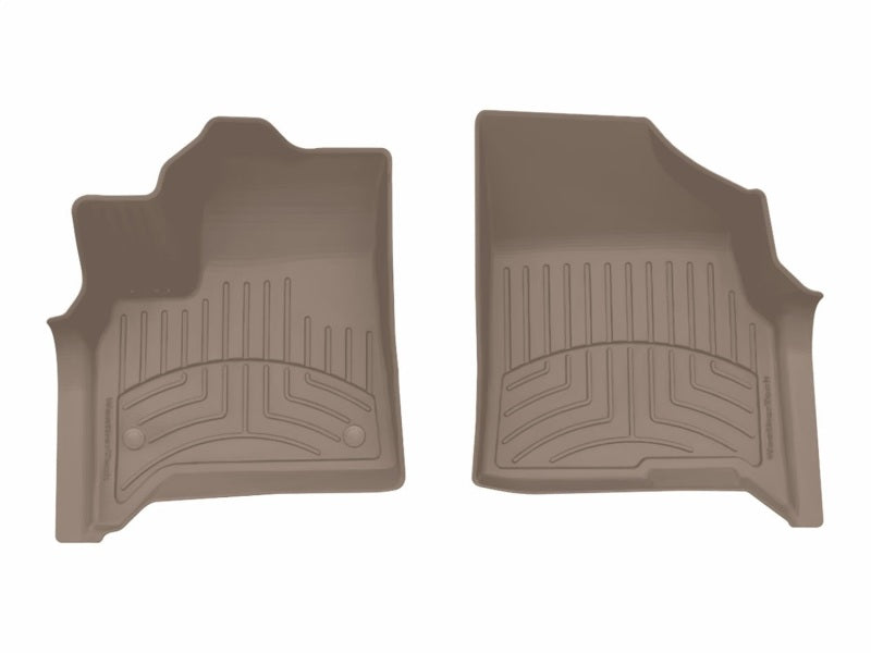 WeatherTech 24-25 GMC Acadia (Incl. Denali) w/Bench & Bucket Seats Front FloorLiner HP - Tan