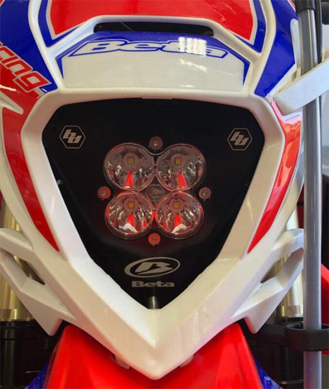 Baja Designs Squadron Sport Headlight Kit (A/C) - Beta RR 2-Stroke 2020+ 125RR/200RR/250RR/300RR/RX