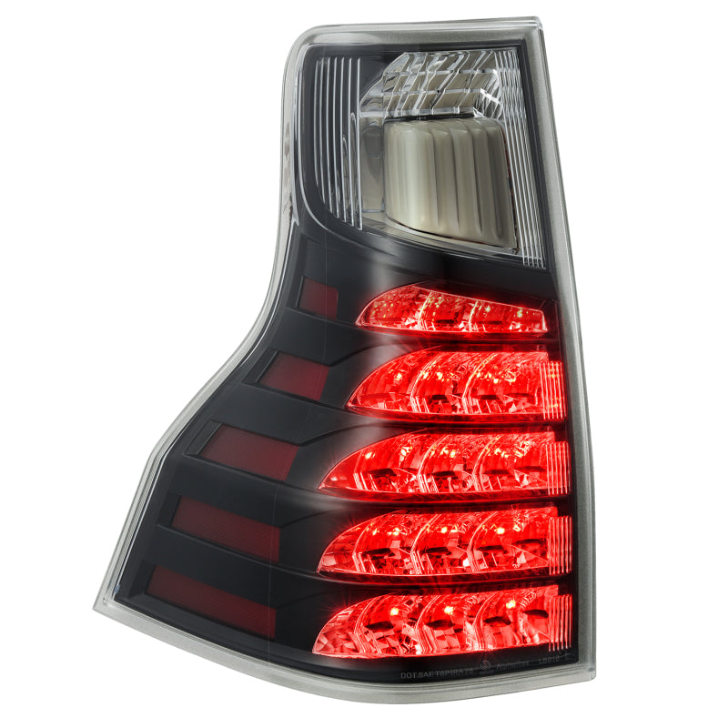 AlphaRex 14-21 Lexus GX470 PRO-Series LED Tail Lights - Alpha Black