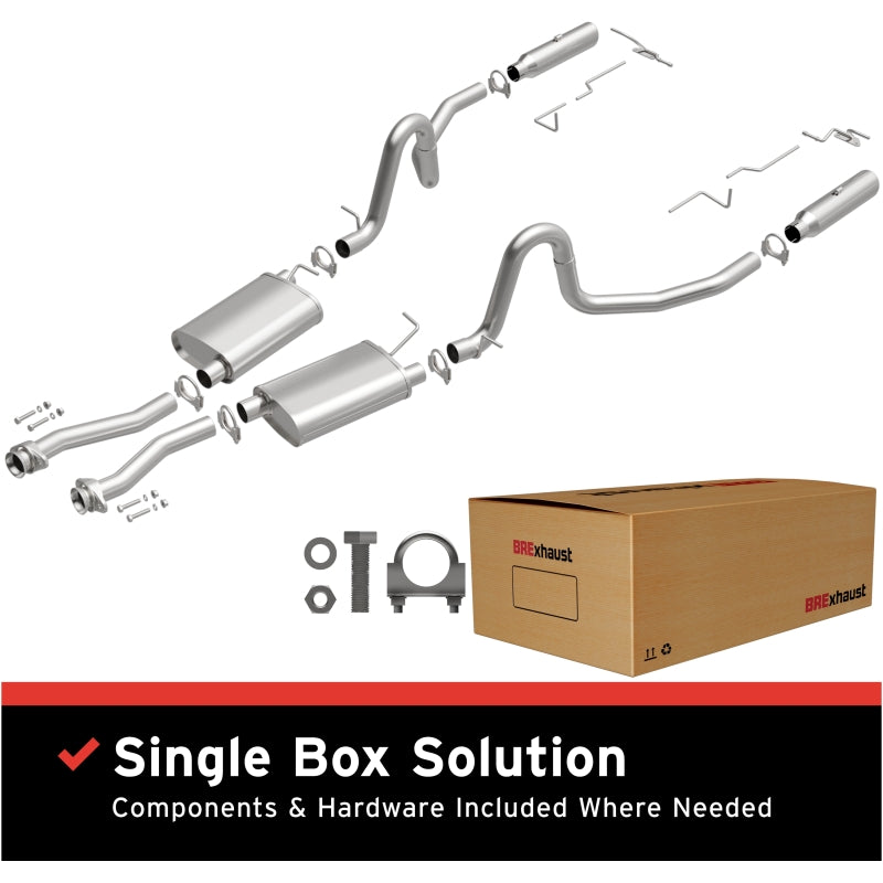 BRExhaust 94-04 Ford Mustang Exhaust Kit