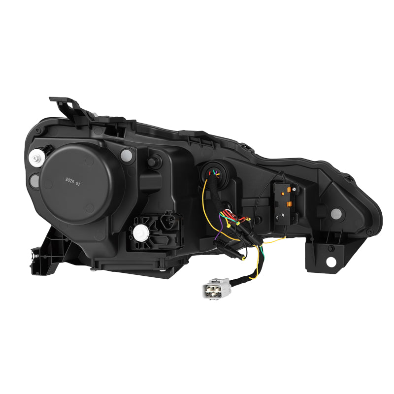 AlphaRex 13-20 Toyota GT86/Subaru BRZ/Scion FRS LUXX-Series LED Proj Hdlights Black Seq Signal/DRL