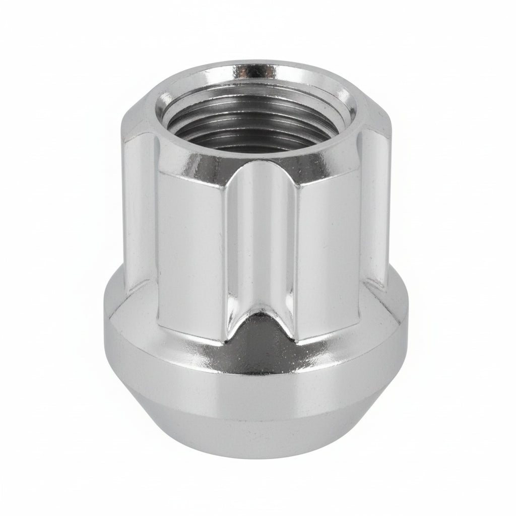 Gorilla Small Diameter Spline Duplex Open End Lug Nut - 9/16"-18 Thread Size - Zinc Finish - Bulk (26098SD)