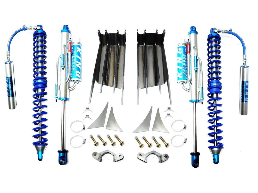 EVO MFG 2007-2018 Jeep Wrangler JK Front Double Throwdown Bracket Kit, Dana 44, No Shocks - image 1