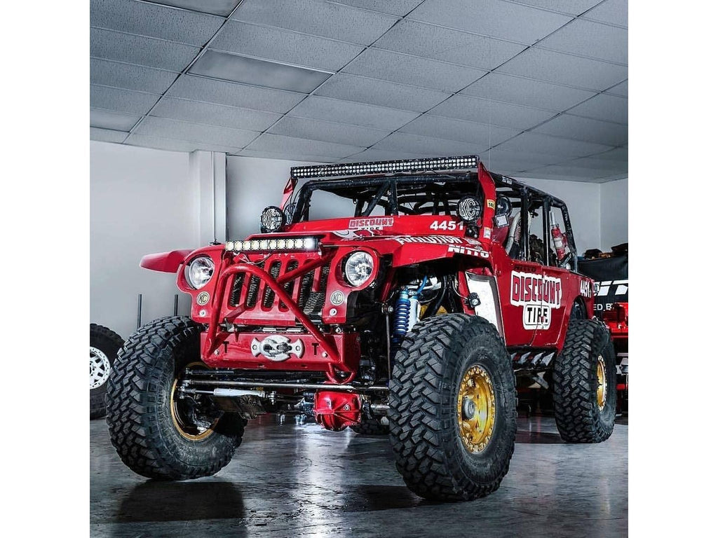 EVO MFG 2007-2018 Jeep Wrangler JK Front Double Throwdown Bracket Kit, Dana 44, No Shocks - image 3