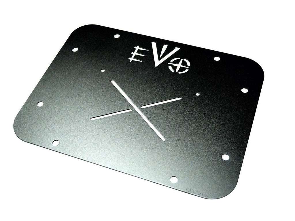 EVO MFG JK Gate Plate Vent Delete Black JK/JKU