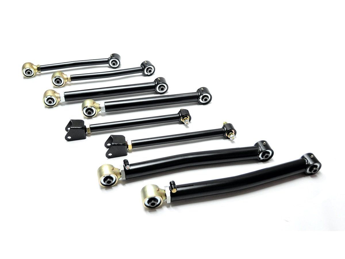 EVO MFG 2007-2018 Jeep Wrangler JK ALL 8 ENFORCER ADJUSTABLE CONTROL ARMS