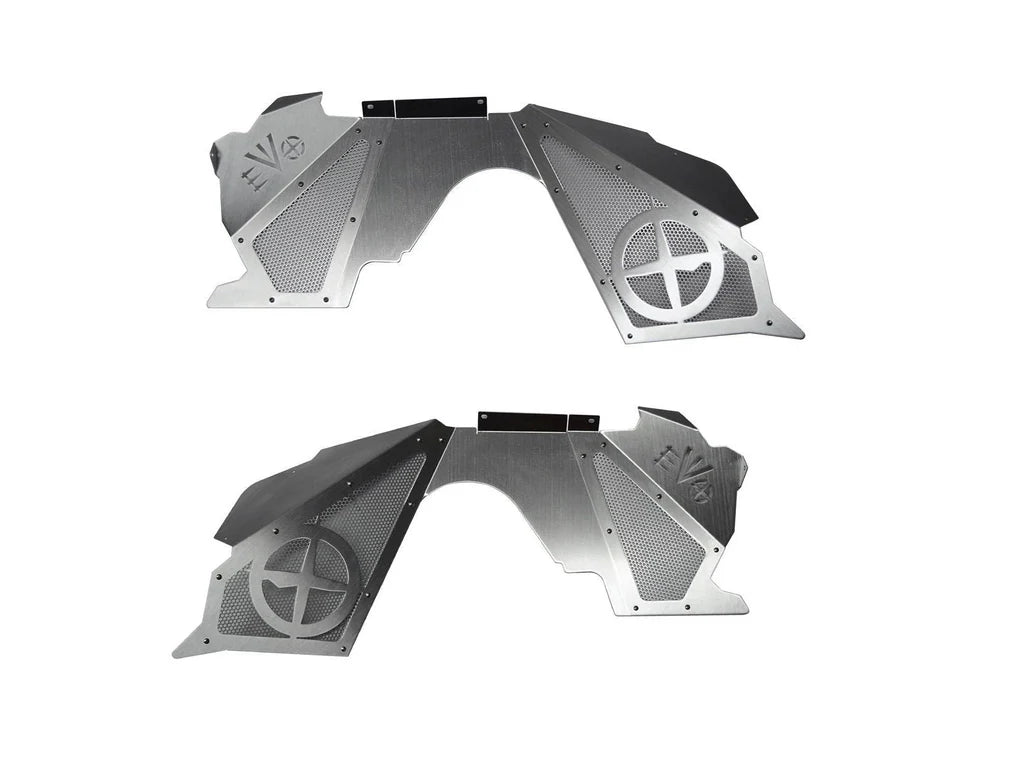EVO MFG Front Vented Inner Fenders For JK/JKU Coil Spring Suspensions